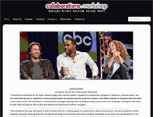 Tablet Screenshot of collaborationsworkshop.com